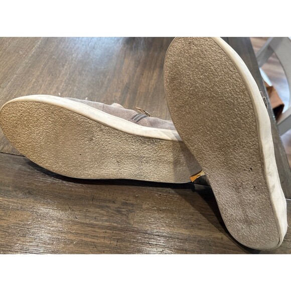 Kate Spade Lenna Suede Tassel Zip InSide Sneakers Grey Size 6.5 M - Picture 8 of 8